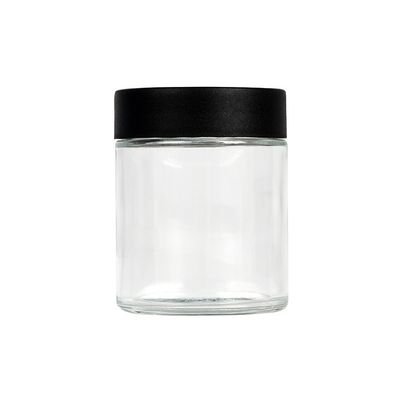 4oz καθαρίστε το αεροστεγές ακίνδυνο για τα παιδιά βάζο λουλουδιών καννάβεων βάζων ζιζανίων γυαλιού