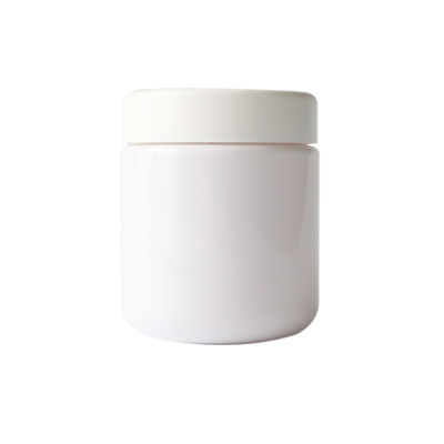 8oz ασφαλές για τα παιδιά πλαστικό βάζο ζιζανίων βάζων άσπρο με το ακίνδυνο για τα παιδιά καπάκι