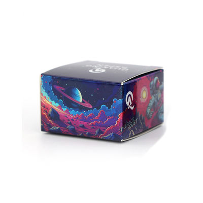 Συμπυκνωμένο δοχείο χαρτόνι κουτί Custom μικρό βάζο συσκευασία