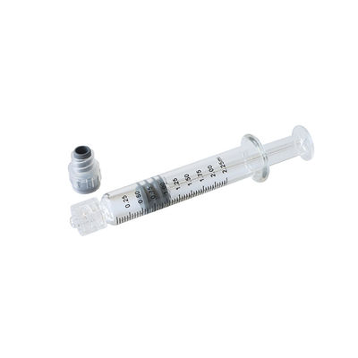 2.25ml σύριγγα κλειδαριών Luer πετρελαίου καννάβεων με την απόδειξη διαρροών ΚΑΠ