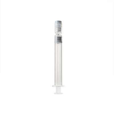 Ιατρικός βαθμός σύριγγα γυαλιού συρίγγων 3ml κλειδαριών Prefillable Luer για το πετρέλαιο καννάβεων CBD
