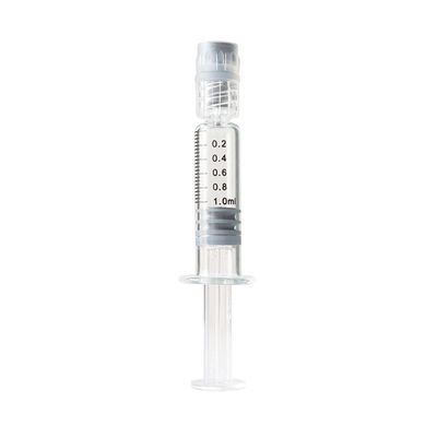 σύριγγα γυαλιού κλειδαριών 1mL Luer επαναχρησιμοποιήσιμη για το πετρέλαιο CBD