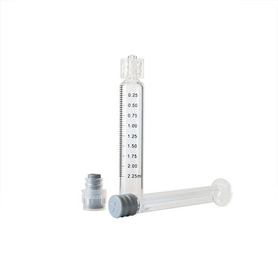 2.25ml σύριγγα κλειδαριών Luer πετρελαίου καννάβεων με την απόδειξη διαρροών ΚΑΠ