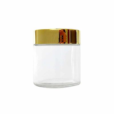 D60*H52mm βάζο ζιζανίων γυαλιού για την αποθήκευση και τη συντήρηση