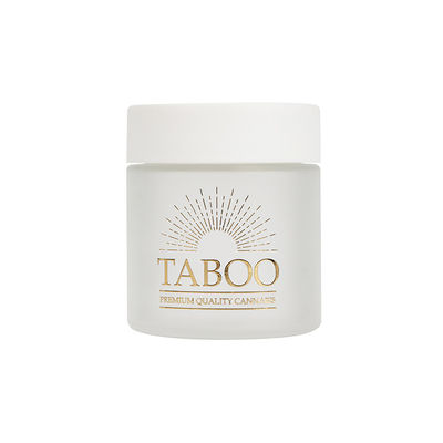 3oz άσπρο βάζο ζιζανίων γυαλιού ασφαλές για τα παιδιά βάζο γυαλιού 1/8 ουγγιών