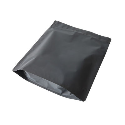 1LB ξηρό ζιζάνιο Mylar λουλουδιών που συσκευάζει τσάντες 1 τις μαύρες εμποδίου Mylar μεταλλινών λιβρών