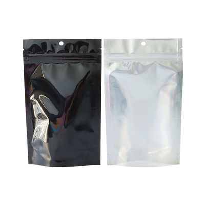 Σαφής μαύρη τσάντα Mylar ζιζανίων 1/2 oz συσκευάζοντας σακούλα ζιζανίων ιατρείων