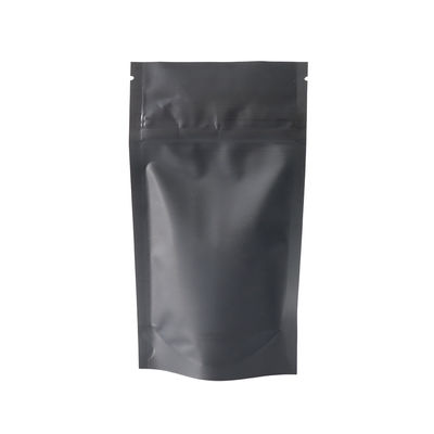 Οι μαύρες τσάντες ζιζανίων 1/4oz μικρές για Ziplock χρωμίου λουλουδιών καννάβεων στέκονται επάνω τη σακούλα