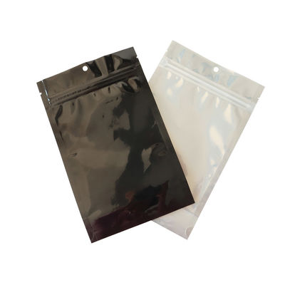 Σαφής μαύρη τσάντα Mylar ζιζανίων 1/2 oz συσκευάζοντας σακούλα ζιζανίων ιατρείων