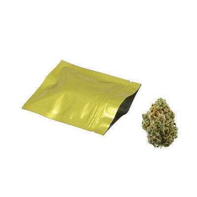Παιδικής προστασίας Zipper Top Mylar Weed Packaging Τροφικό πλαστικό υλικό για μακροχρόνια αποθήκευση