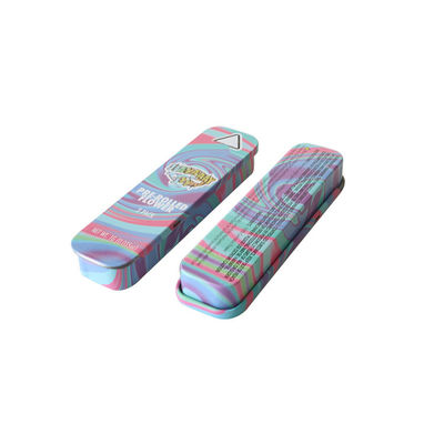 2pcs 4pcs 5pcs Preroll Tin Case με προσαρμοσμένο λογότυπο και διάφορα μεγέθη