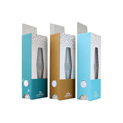Το συσκευάζοντας κιβώτιο κασετών Vaping Cartboard εκτύπωσης λογότυπων συνήθειας που στέλνει αεροπορικώς/η θάλασσα/εκφράζει