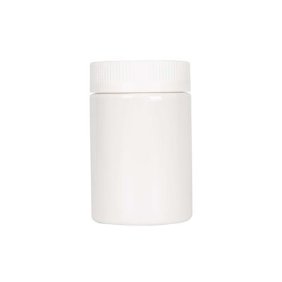 Ευθύ πλαισιωμένο 5oz πλαστικό ζιζανίων βάζο της PET βάζων άσπρο με το ασφαλές για τα παιδιά καπάκι