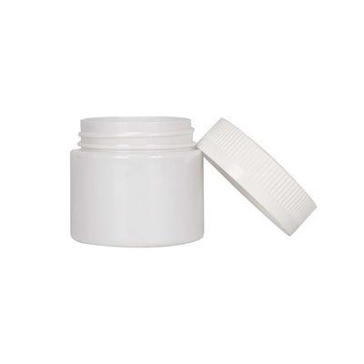 Άσπρα πλαστικά βάζα απόδειξης 3oz παιδιών για την αποθήκευση μαριχουάνα