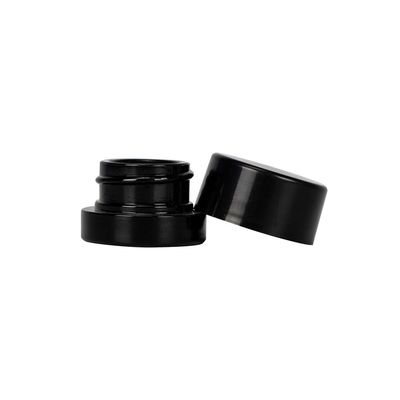 Στρογγυλά εμπορευματοκιβώτια 5mL 7ml συμπύκνωσης καννάβεων γυαλιού αεροστεγή