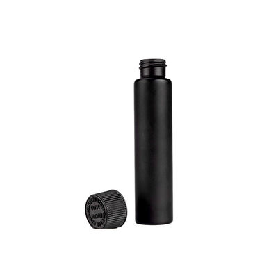 27x113mm μεταλλινών μαύρος Doob γυαλιού σωλήνας ρόλων σωλήνων ασφαλής για τα παιδιά προ για τις καννάβεις