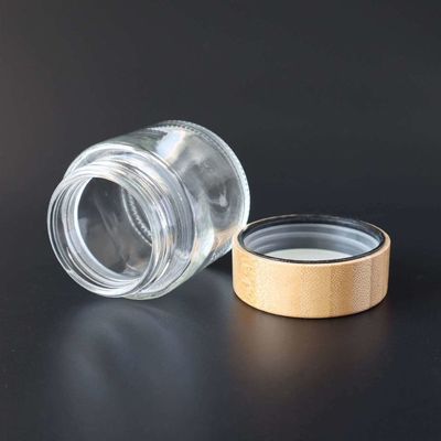 3.5g καθαρίστε το βάζο ζιζανίων απόδειξης μυρωδιάς γυαλιού για το ξηρό λογότυπο συνήθειας λουλουδιών