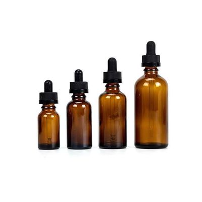 Tincture γυαλιού μπουκαλιών πετρελαίου κέντρου ανίχνευσης και ελέγχου THC 5ml 10ml Dropper μπουκάλια