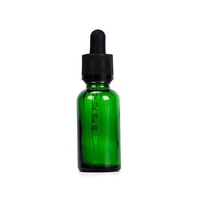 Dropper γυαλιού 30ml 1oz ηλέκτρινο μπουκάλι με την ασφαλή για τα παιδιά κορυφή για το πετρέλαιο κάνναβης