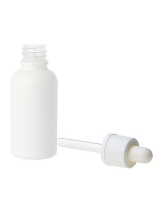 Dropper ακίνδυνο για τα παιδιά 30ml γυαλιού ουσιαστικού πετρελαίου μεταλλινών άσπρο Tincture μπουκάλι