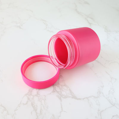 CR Flower Bud Jar Ανθεκτικό στα παιδιά αεροστεγνό απρόσβλητο από μυρωδιά μαύρο βιδωτό καπάκι γυάλινα βάζα για αποθήκευση ελαστικών βότανων