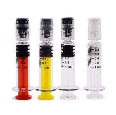 1 ml Luer Lock γυάλινη σύριγγα για αιθέρια έλαια