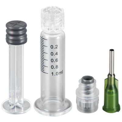 CBD Oil Glass Syringe Luer Lock THC Oil Syringe 1 ml Κενή Luer Cap γυάλινη σύριγγα