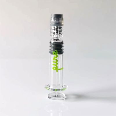 CBD Oil Glass Syringe Luer Lock THC Oil Syringe 1 ml Κενή Luer Cap γυάλινη σύριγγα