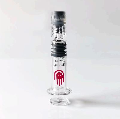 CBD Oil Glass Syringe Luer Lock THC Oil Syringe 1 ml Κενή Luer Cap γυάλινη σύριγγα