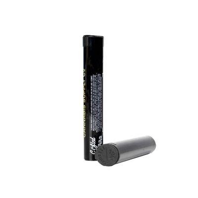 Πράσινο μαύρο Custom Color Pop Top Tubes for Prerolls Custom Printed Joint Plastic Tubes for Cigarette (Παρασκευασμένοι τυπωμένοι συνδεδεμένοι πλαστικοί σωλήνες για τσιγάρα)