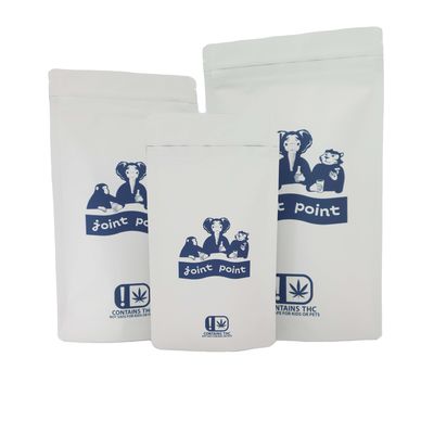 Τροφική ποιότητα 28g 1lb Mylar Weed Packaging Bags για 3,5g 7g 14g μπισκότα λουλούδι