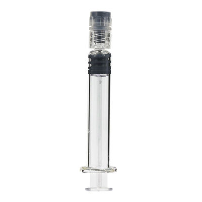 2 ml Luer Lock Προγεμιστές βροσιλικωμένες γυάλινες σύριγγες για αιθέρια έλαια