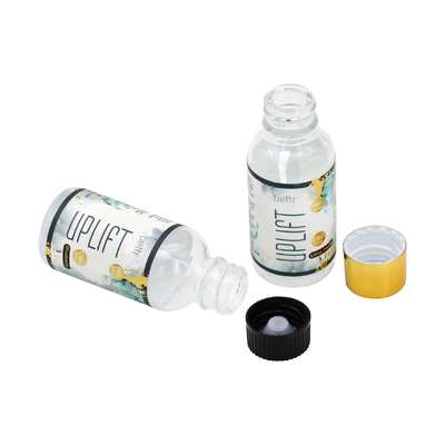 Προσαρμοσμένο Λογότυπο Συμπυκνωμένο Καλλυντικό Βάζο 30ml Γυάλινο Μπουκάλι Λαδιού