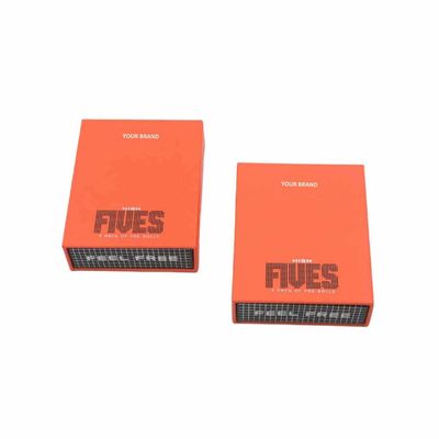 Παιδικά ανθεκτικό προσαρμοσμένο χάρτινο κουτί συρταριού για 5 Mini Pre Rolls