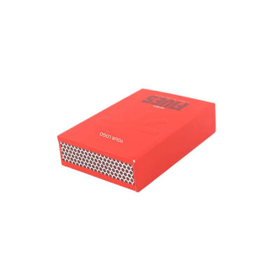 Προσαρμοσμένο συρτάρι διαφάνειας ασφαλείας παιδιών Cigatette χαρτοσακούλα συσκευασία για προεσπειρωμένους κώνους